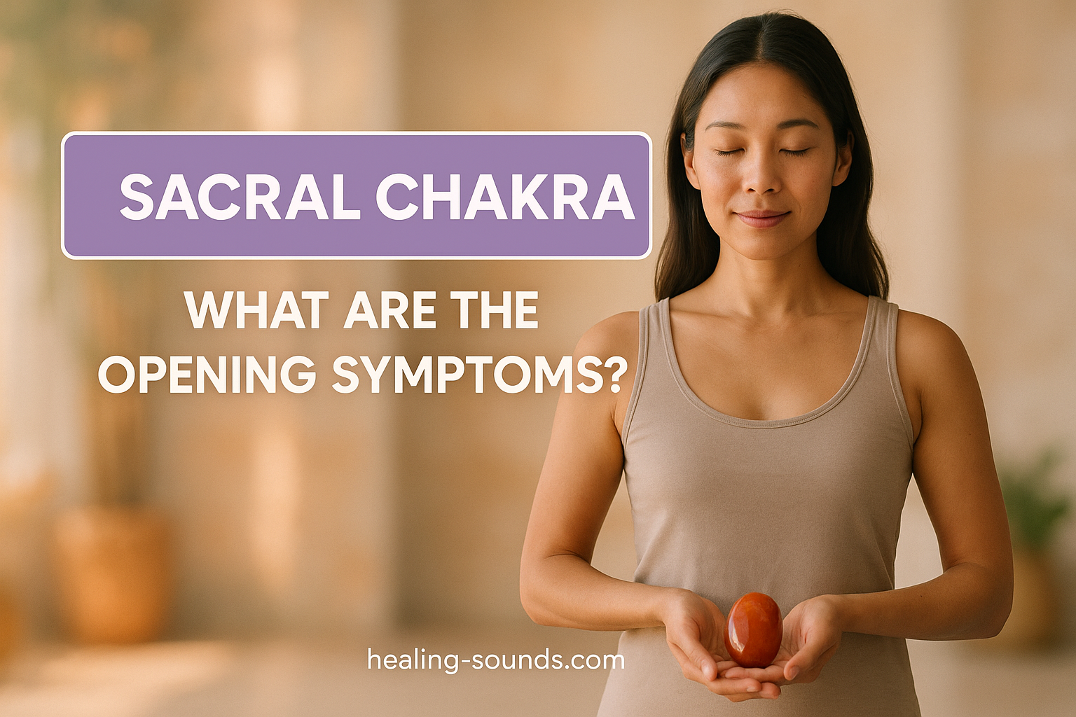 Sacral Chakra Opening Symptoms: What to Expect