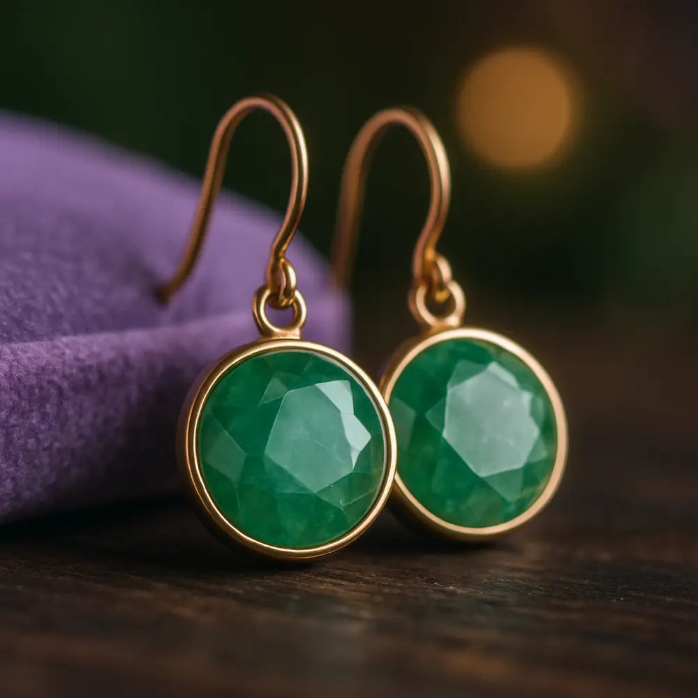 green-aventurine-earrings