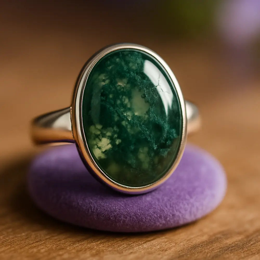 moss-agate-rings