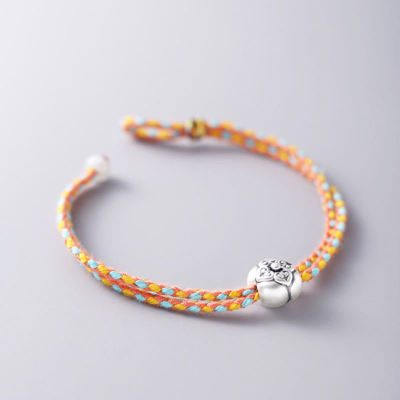 Sterling Silver Multicolored Luck Bracelet | Spiritual Protection