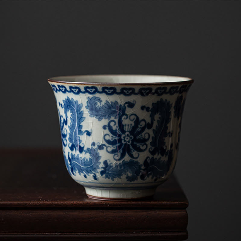 Lotus-Teetasse aus Keramik, 150 ml, für traditionelle Teerituale