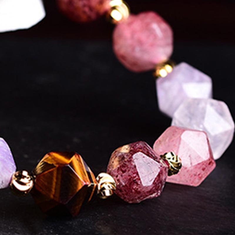 10 mm Amethyst Feng Shui Pi Xiu Pixiu Armband für Glück