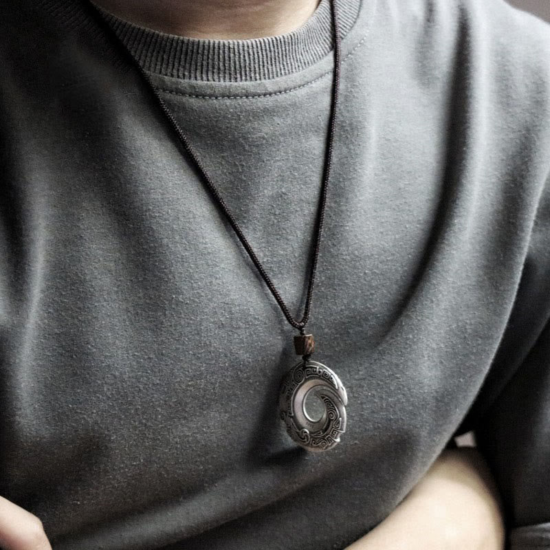 Kupfer Glückskette Anhänger | Spiritueller Schutzschmuck