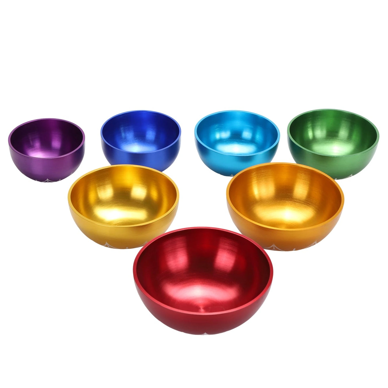 Solfeggio Chakra Tibetan Singing Bowl Set - 7 Pieces