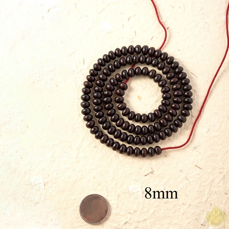 108 Perlen Lila Bodhi Seed Mala Armband Meditation