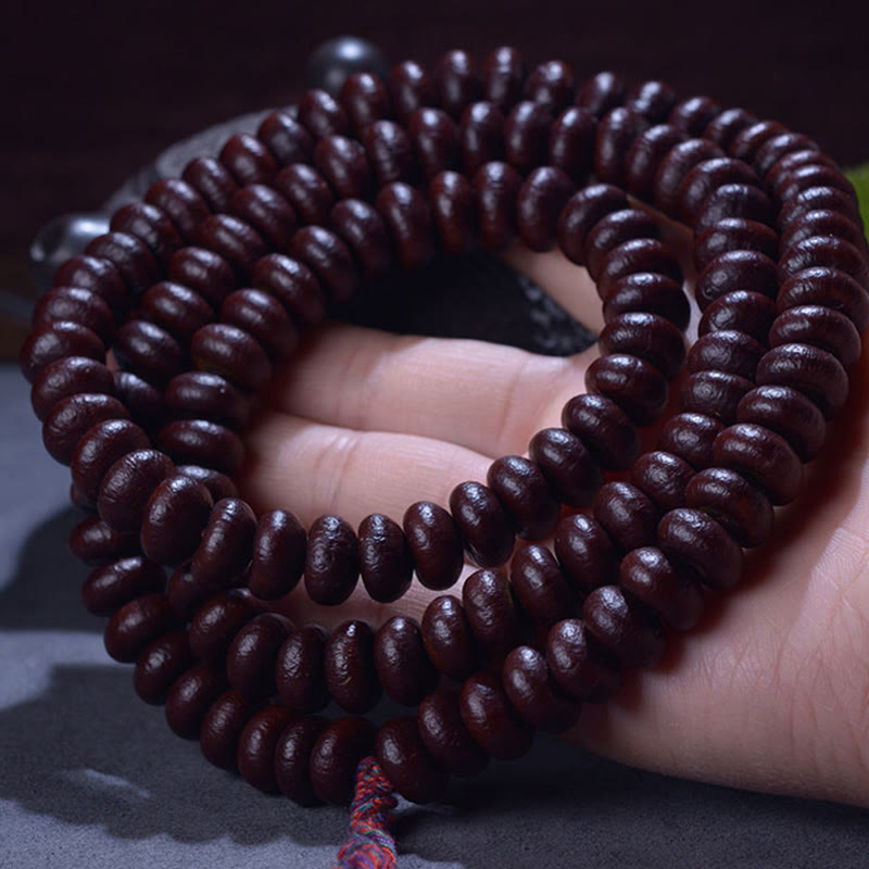 108 Perlen Lila Bodhi Seed Mala Armband Meditation
