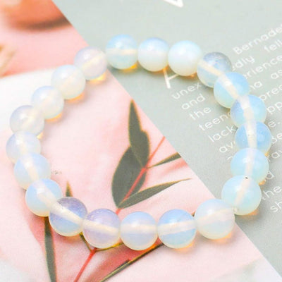 10 mm Opalit-Spirituelles Armband für Heilung und Schutz