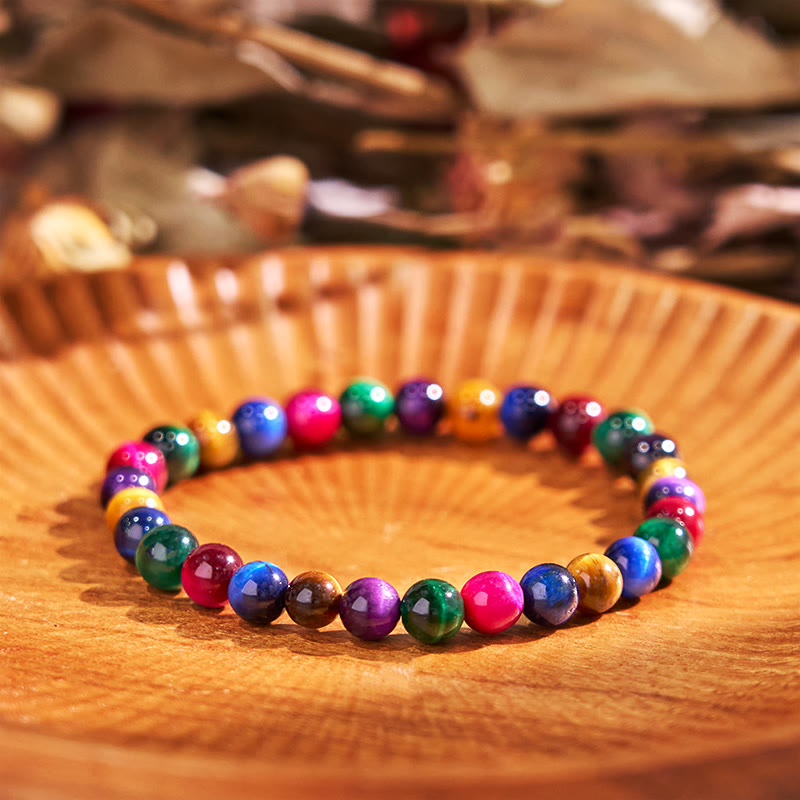 10 mm Tigerauge-Mutarmband für Stärke und Schutz