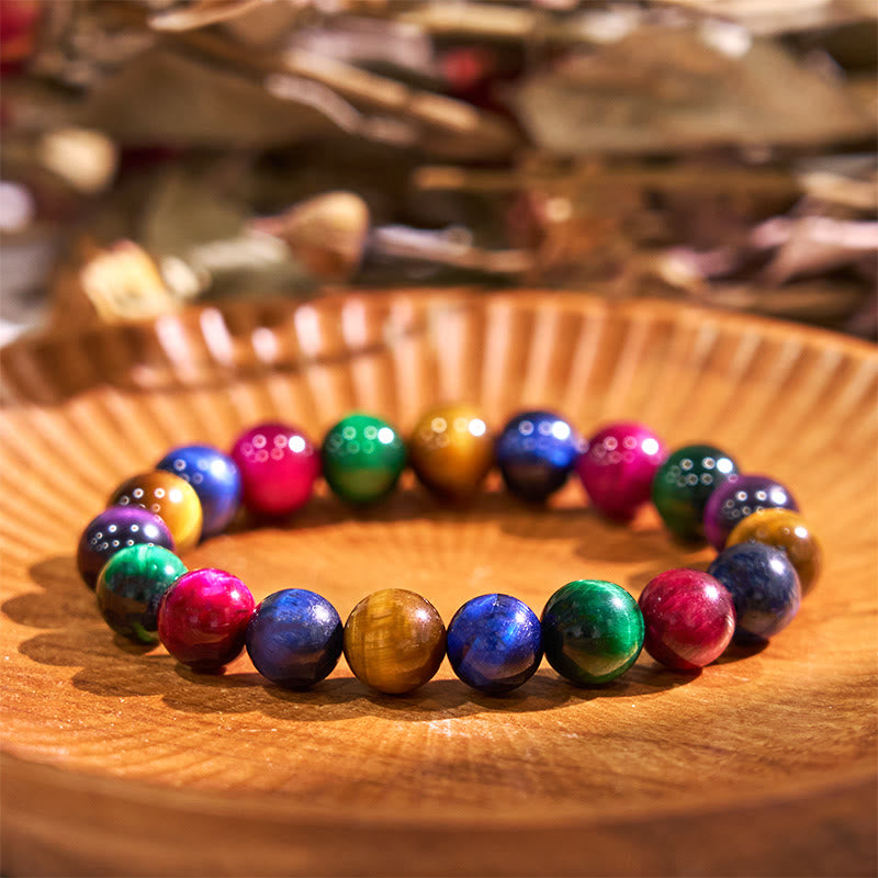 10 mm Tigerauge-Mutarmband für Stärke und Schutz