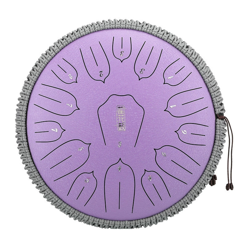 14" professionelle 15-tönige C/D-Dur-Stahlzungentrommel