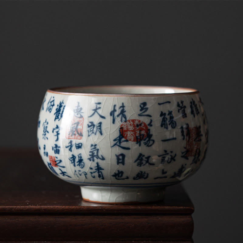 Lotus-Teetasse aus Keramik, 150 ml, für traditionelle Teerituale