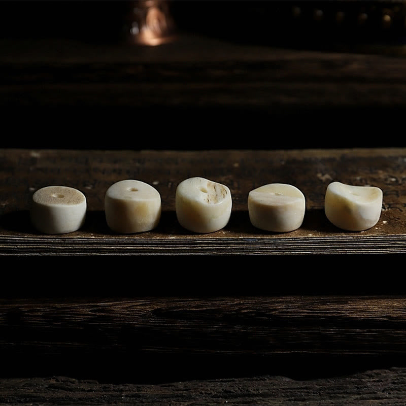 14 mm Yakknochen-Handgelenk-Mala für Stärke und Schutz