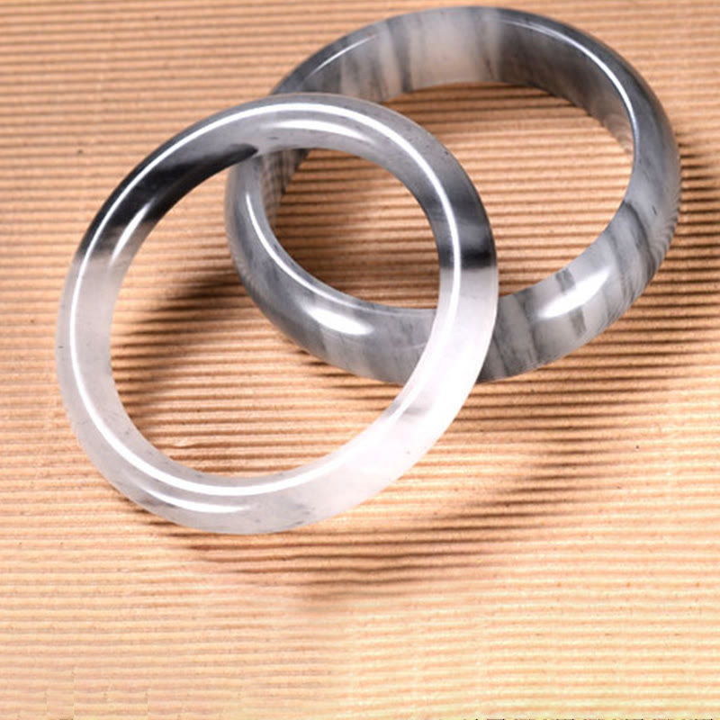 15 mm goldenes Jade-Reichtumsarmband aus Seide für Glück und Schutz