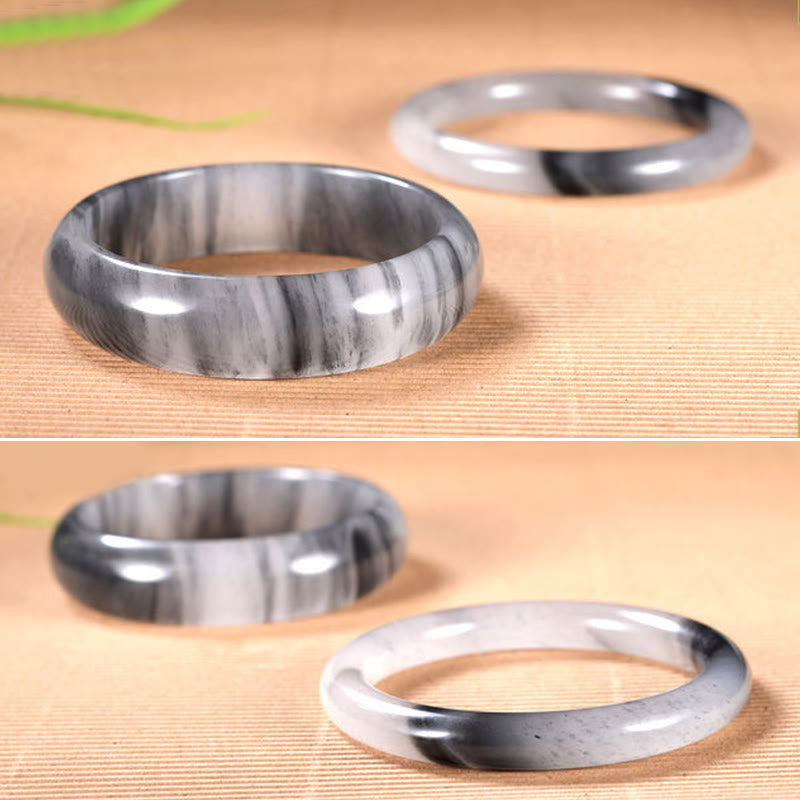 15 mm goldenes Jade-Reichtumsarmband aus Seide für Glück und Schutz