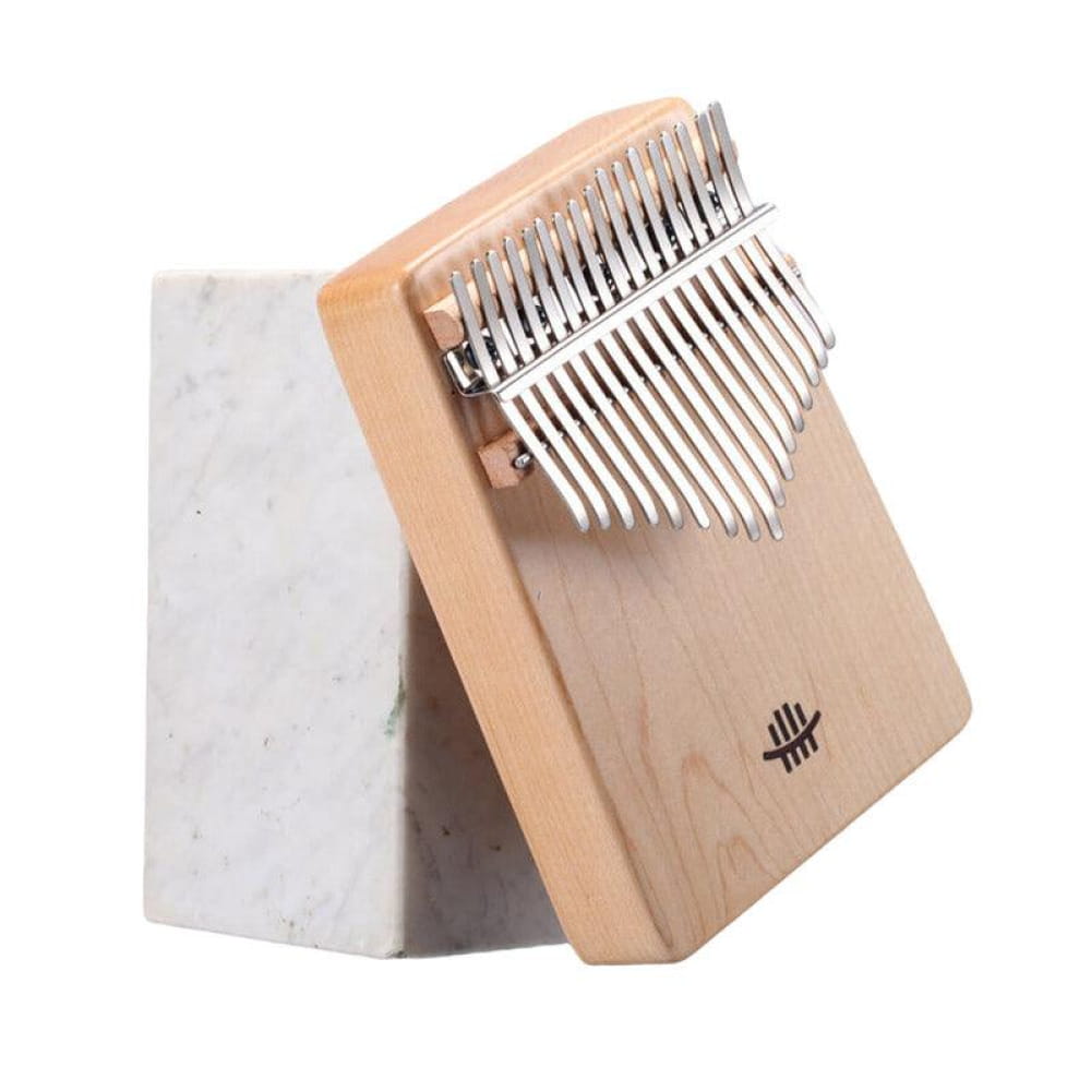 17 Key Maple C Tone Kalimba Thumb Piano with Hollow Body and Metal Tines