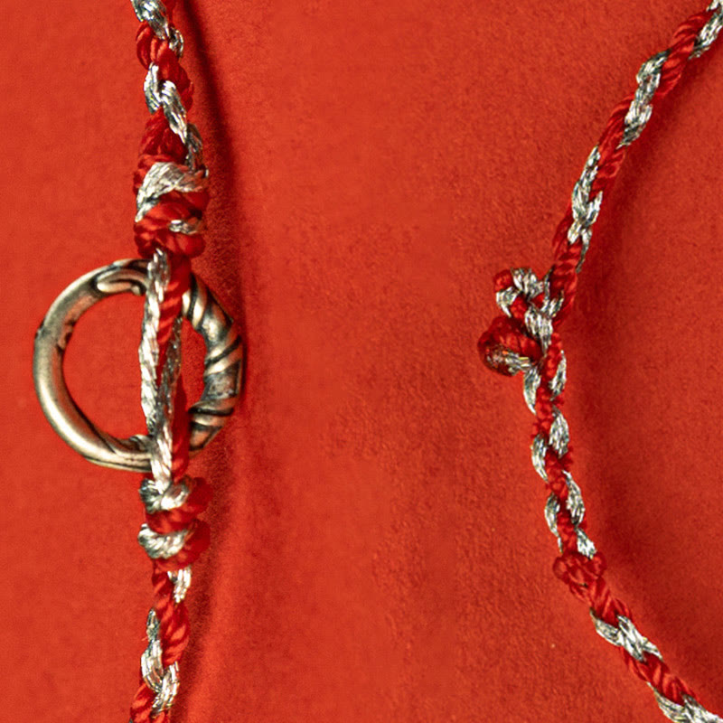 Spirituelles Schutzarmband aus Sterlingsilber mit Turmalin