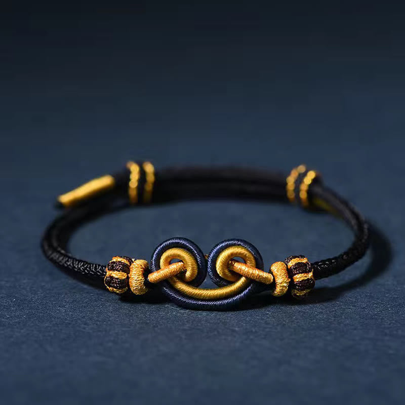Geflochtenes Wukong-Knotenarmband für Schutz und spirituelle Stärke