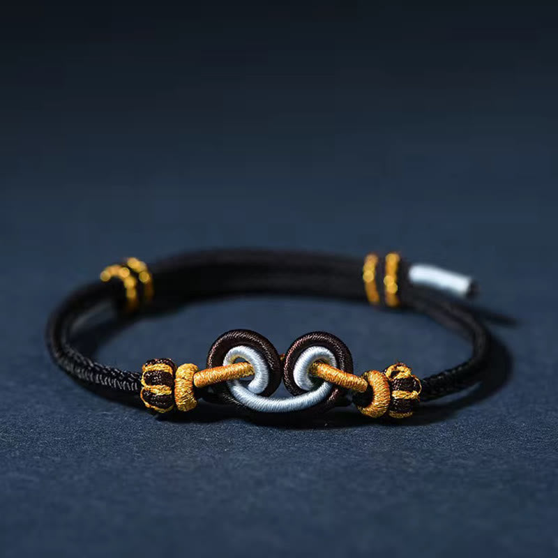 Geflochtenes Wukong-Knotenarmband für Schutz und spirituelle Stärke