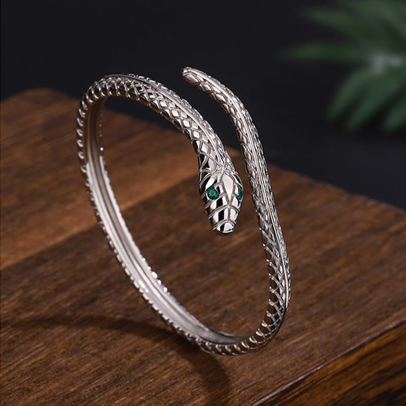 999 Sterling Silber Schlangenjahr Sternzeichen Armband