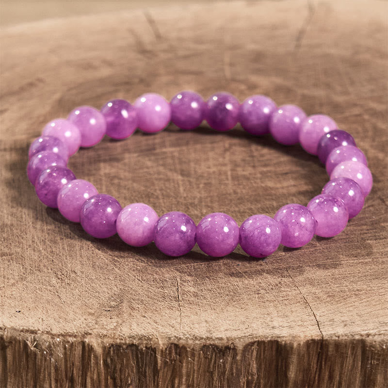 8 mm Lepidolith Inner Peace Spirituelles Perlenarmband