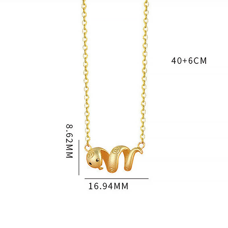 Goldenes Schlangen-Wohlstands-Spiritual-Schmuckarmband