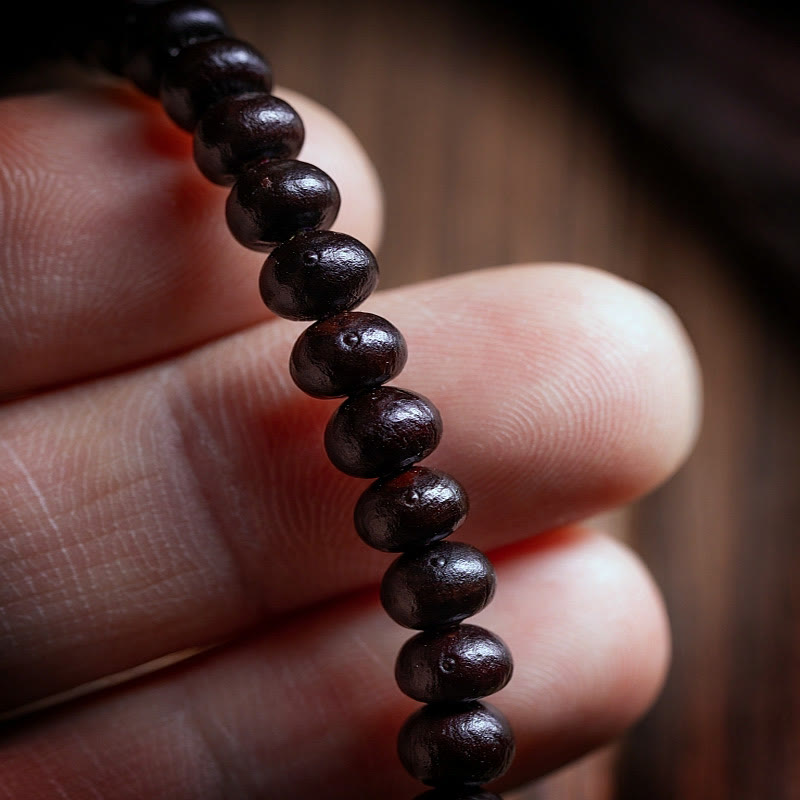 Bodhi Seed Mala-Armband mit 108 Perlen für spirituellen Frieden und Wachstum