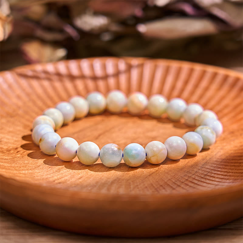 8 mm Hemimorphit-Armband mit ruhiger Energie zur Heilung