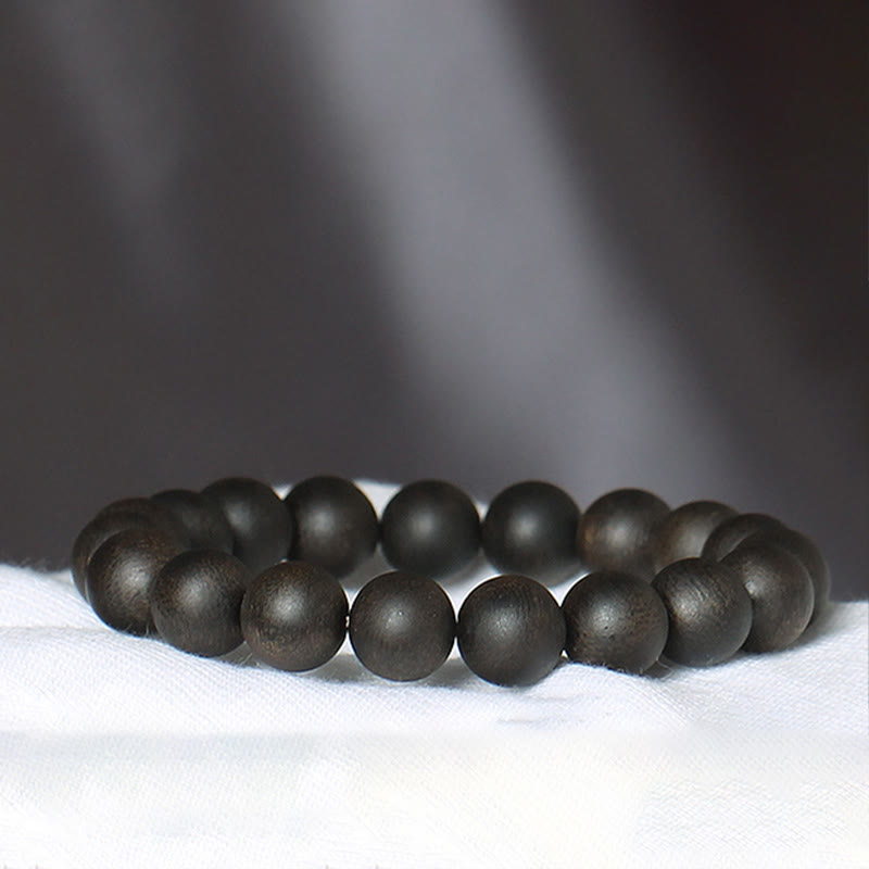 10mm Agarwood Strength Bracelet - Rare Dalat White Qinan Sinking