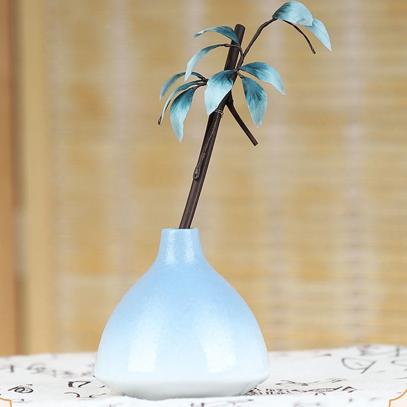 Chinese Velvet Flower Hairpin - Handmade Mulberry Silk Elegance