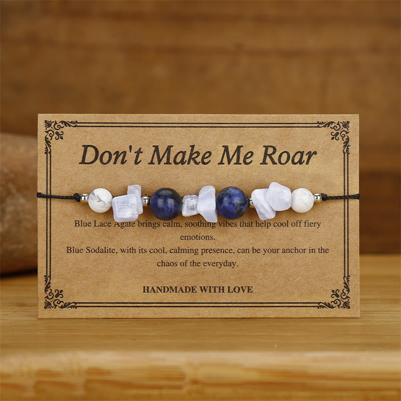 14-24cm Purple Agate Lotus Bracelet for Protection & Confidence