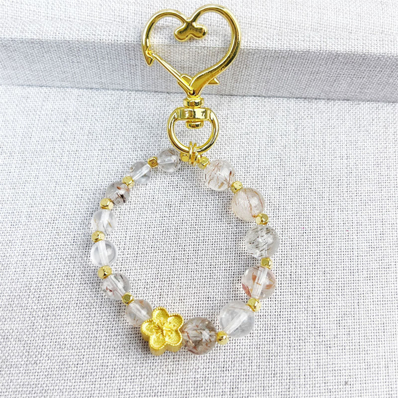 Super Seven Kristall-Schlüsselanhänger für persönlichen Schutz