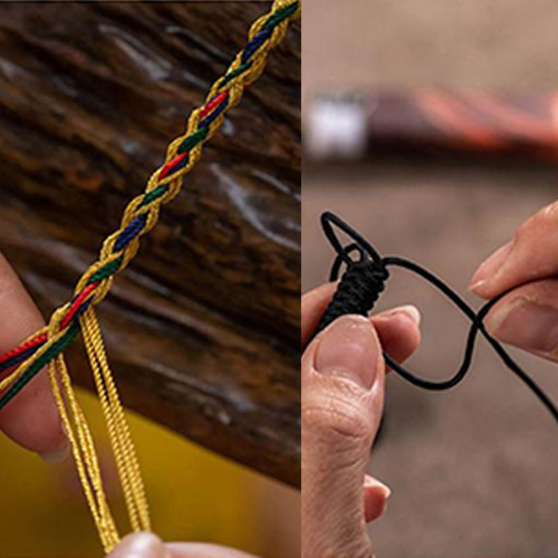 Unisex Kamelknochen Roter Achat Glücksarmband Tibetisch