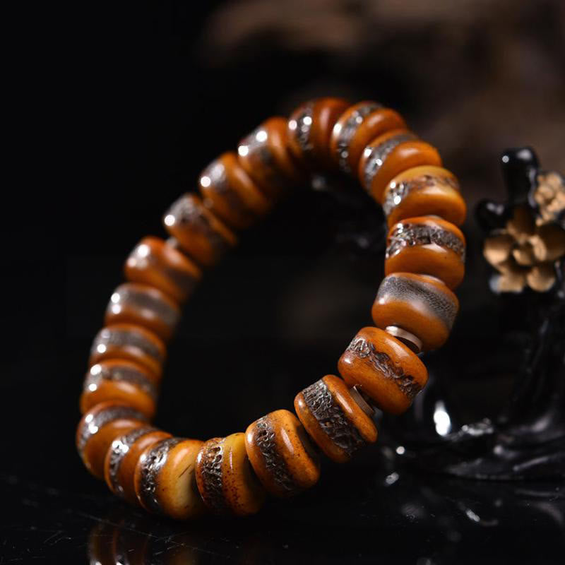 Yak-Kamelknochen-Balance-Armband | Spiritueller Schutz