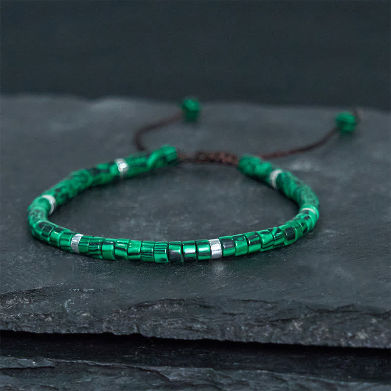 Malachite Anti-Anxiety Bracelet for Emotional Calm