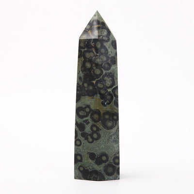 18,5 cm großer Kambaba-Kristallturm für heilende Energie