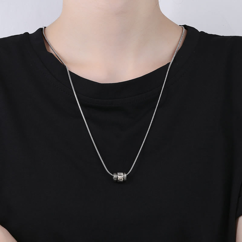 Om Mani Padme Hum Kupferkette | Tibetischer Friedensanhänger