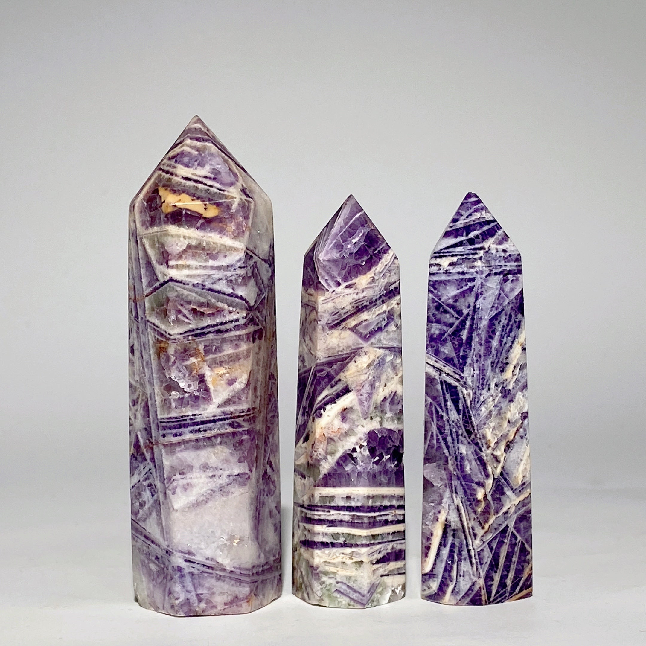 2.3-4 inch Tiffany Jasper Crystal Point for Healing