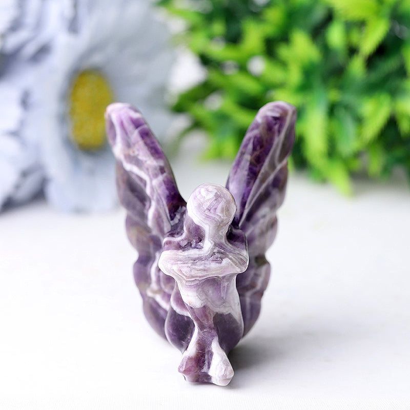 2,4 Zoll Amethyst Traumfee Kristallfigur