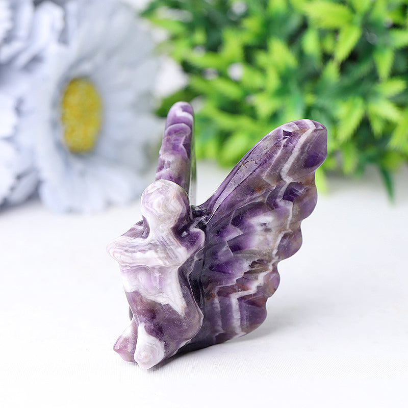 2,4 Zoll Amethyst Traumfee Kristallfigur