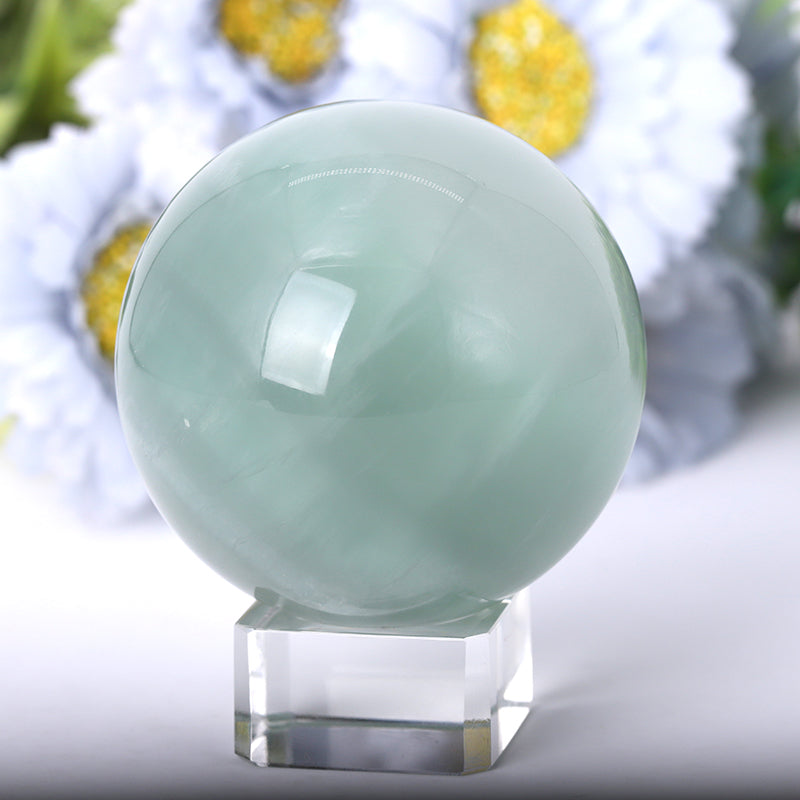 2,5–4,5 Zoll Fluoritkristallkugel zur Heilung