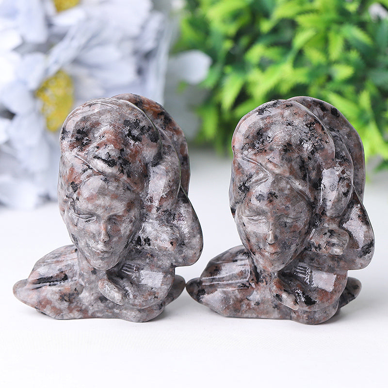 2,5" Yooperlite Medusa Kristallfigur zur Heilung