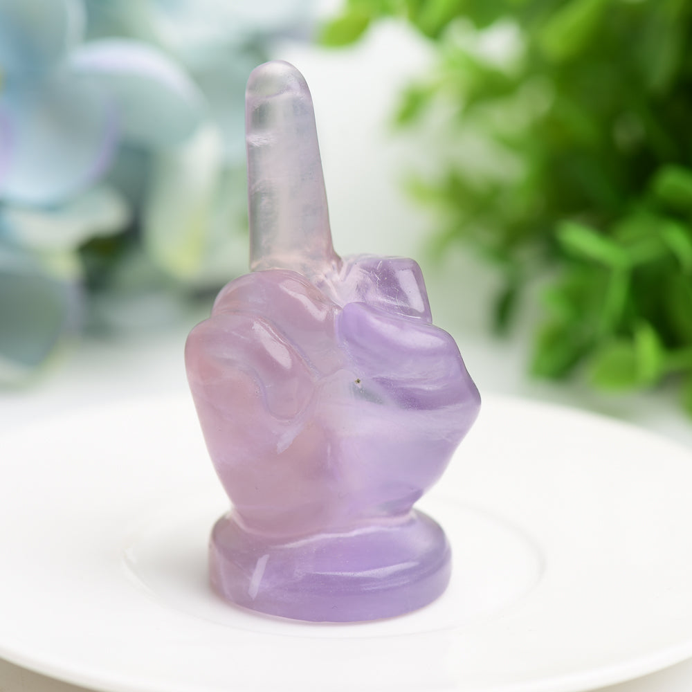 2,7 Zoll gemischte Kristallfigurenschnitzerei