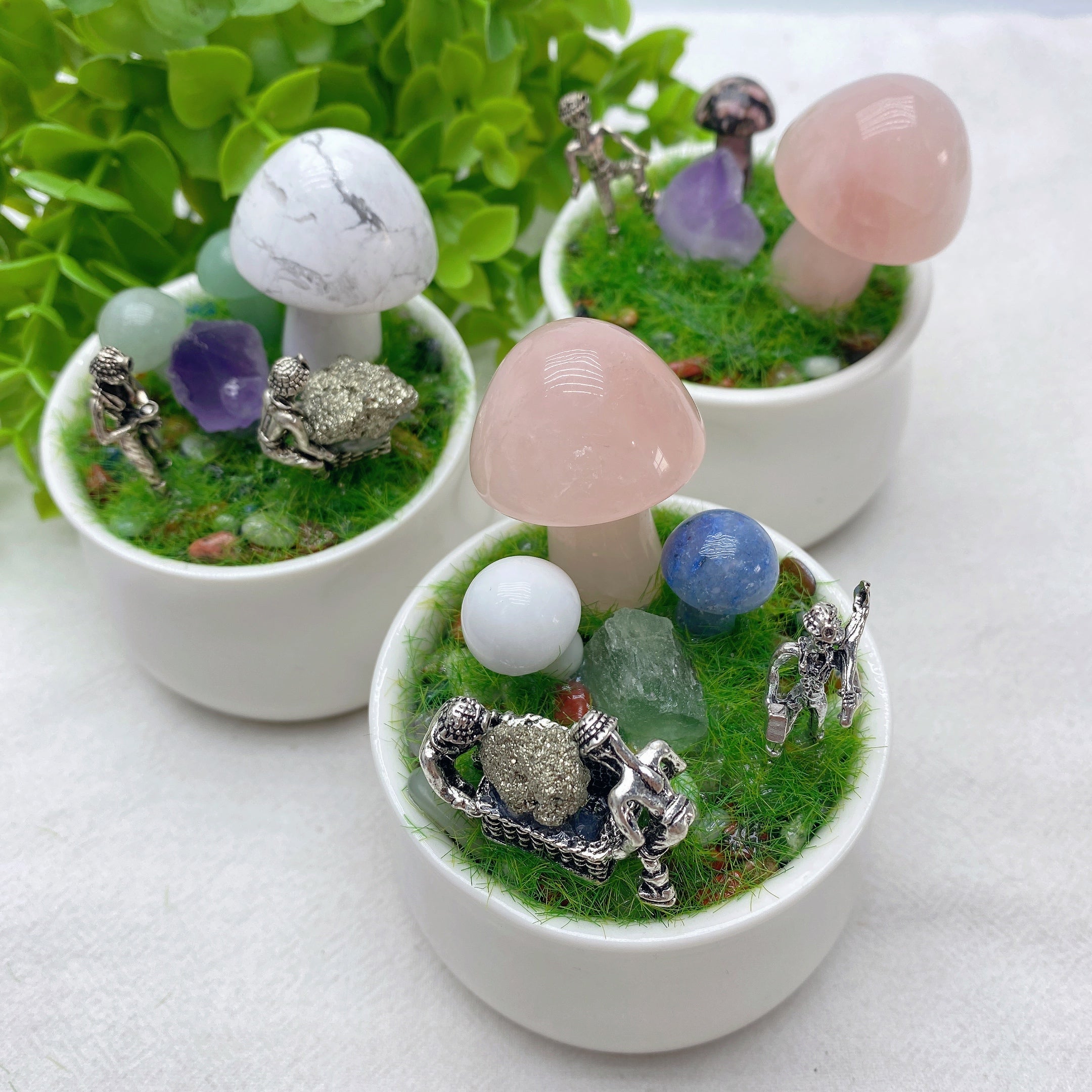 2,8 Zoll Kristall-Bonsai-Baum für Heilung und Energie