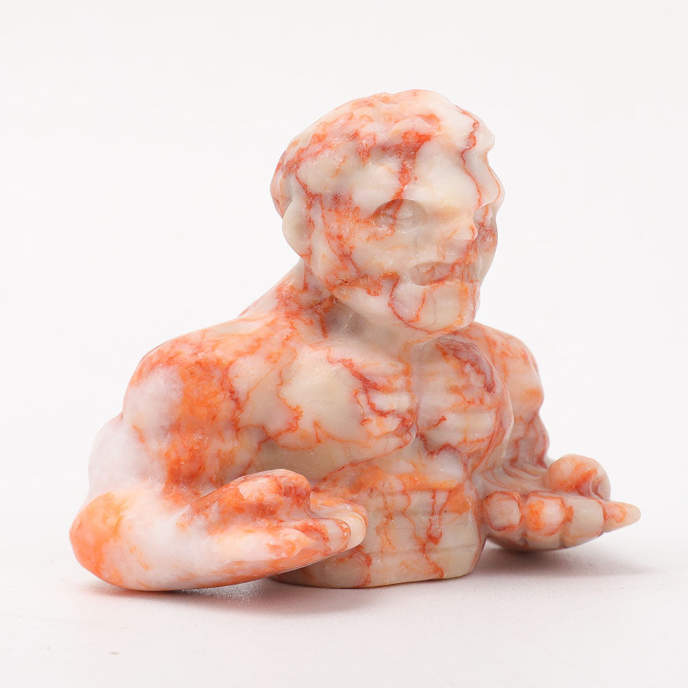 2,8 Zoll Red Line Stone Hulk Figur Schnitzskulptur