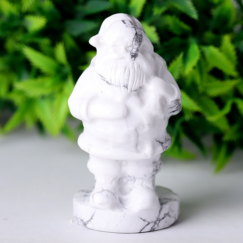 2-Zoll-Howlith-Weihnachtsmann-Kristallfigur