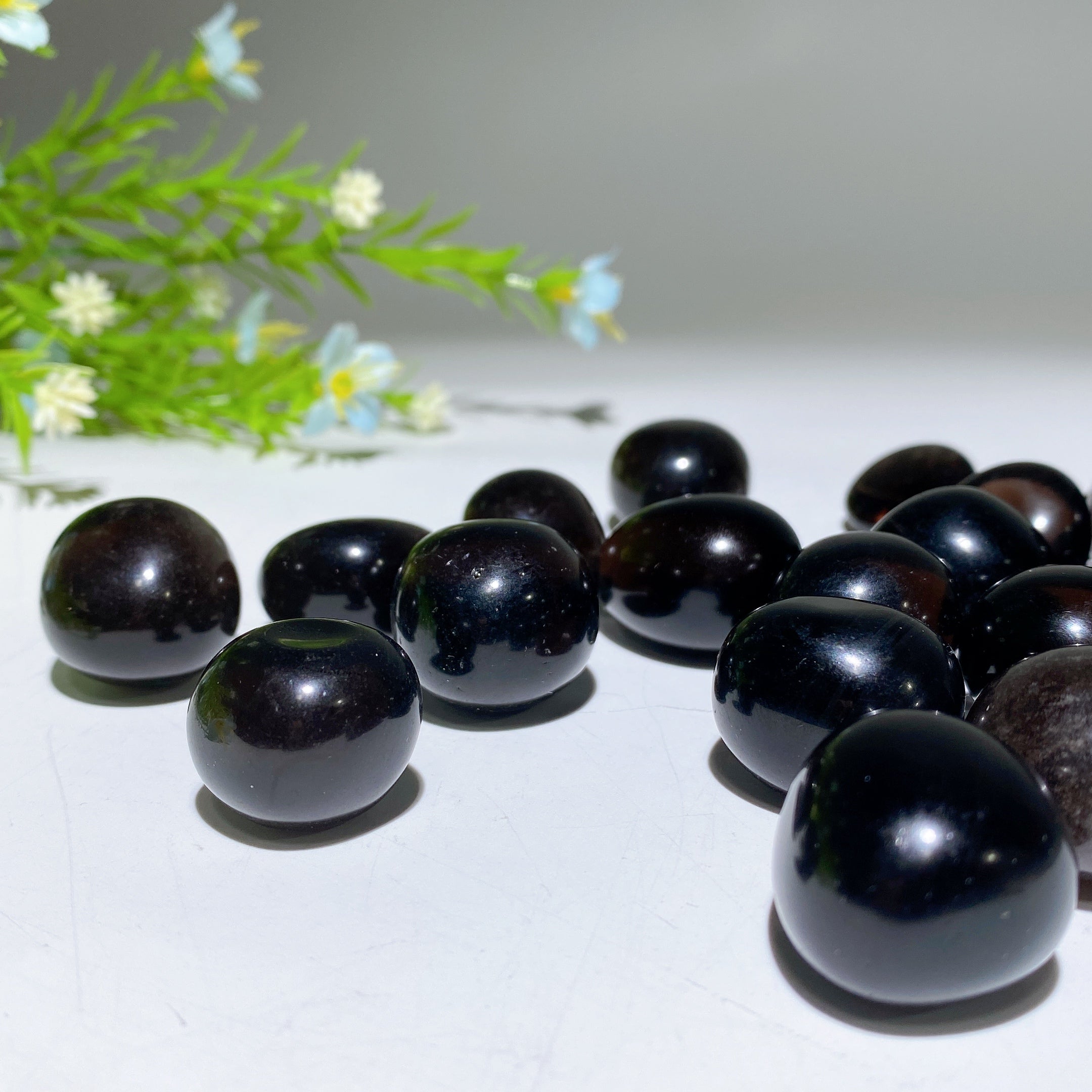 20–25 mm große Apache-Trommelsteine für Heilung und Energie