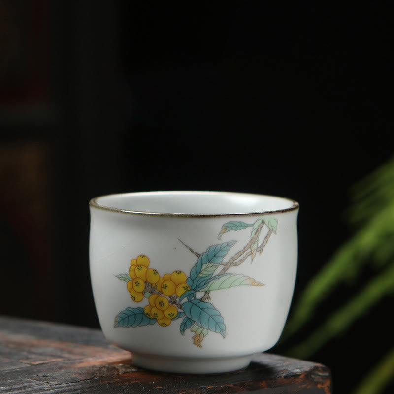 Zen-Teetasse aus Keramik, 130 ml | Natürliche Landschaftsdesigns