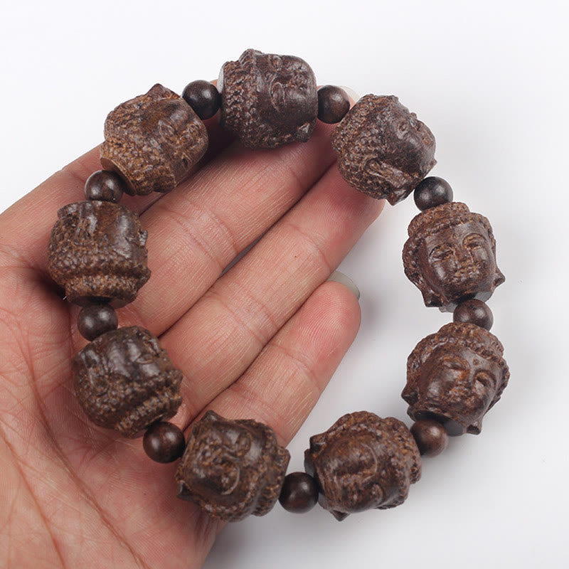 20 mm Agarwood Calm Armband für Meditation & Balance