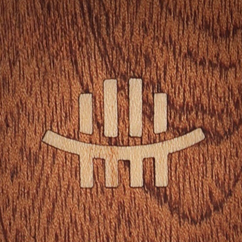 Kalimba-Daumenklavier mit 21 Tasten aus gelbem Sandelholz für Meditation