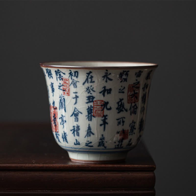 Lotus-Teetasse aus Keramik, 150 ml, für traditionelle Teerituale